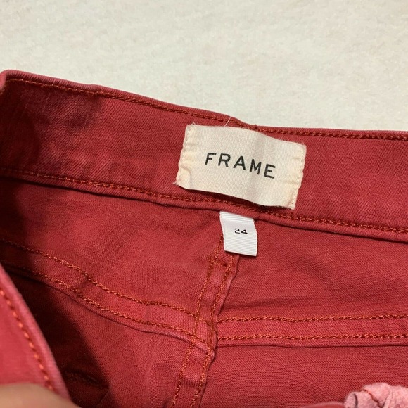 Frame Le High Twisted Seam Skinny Ankle Jeans - Picture 8 of 12